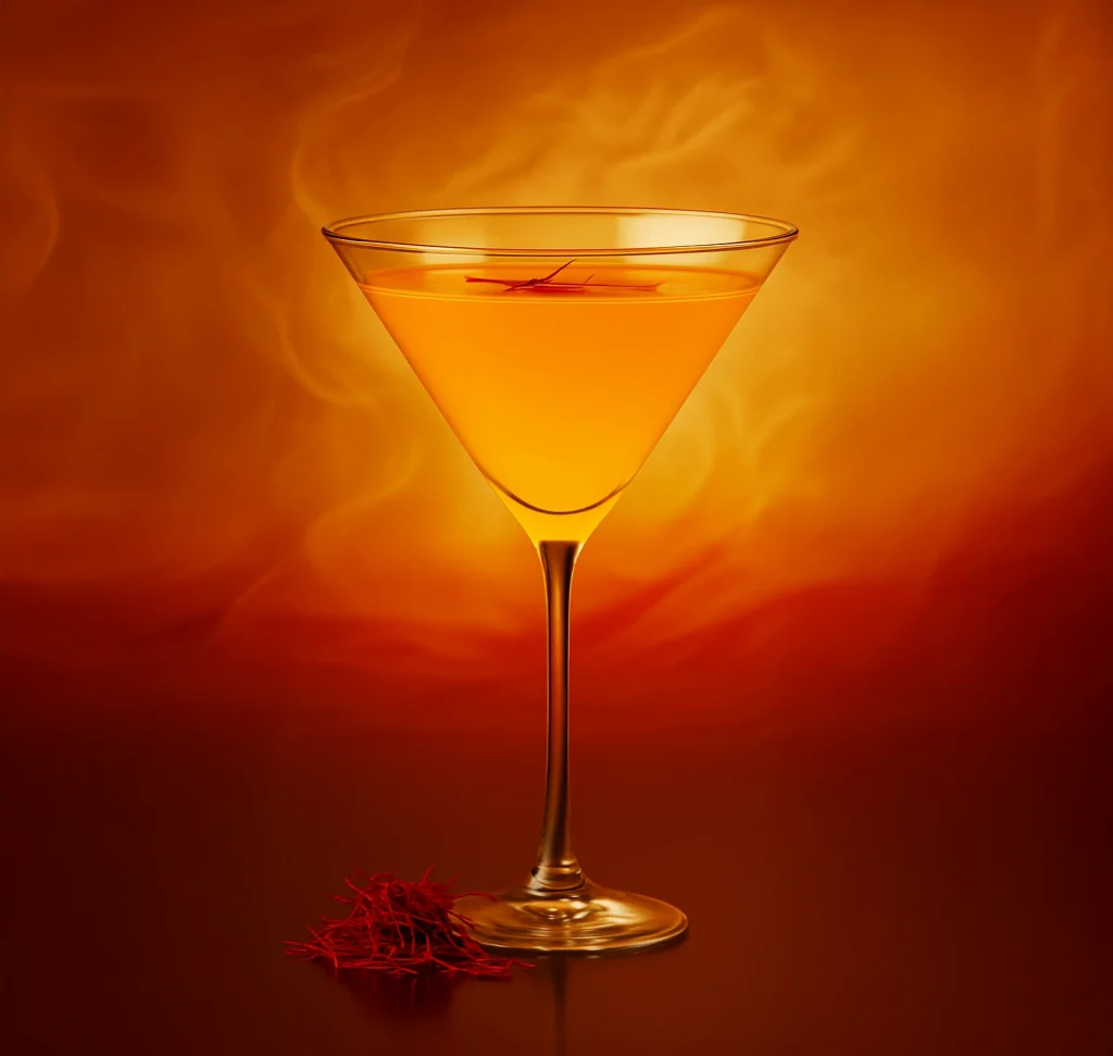 Read more about the article Goldene Eleganz: Der AKU Safran-Cocktail