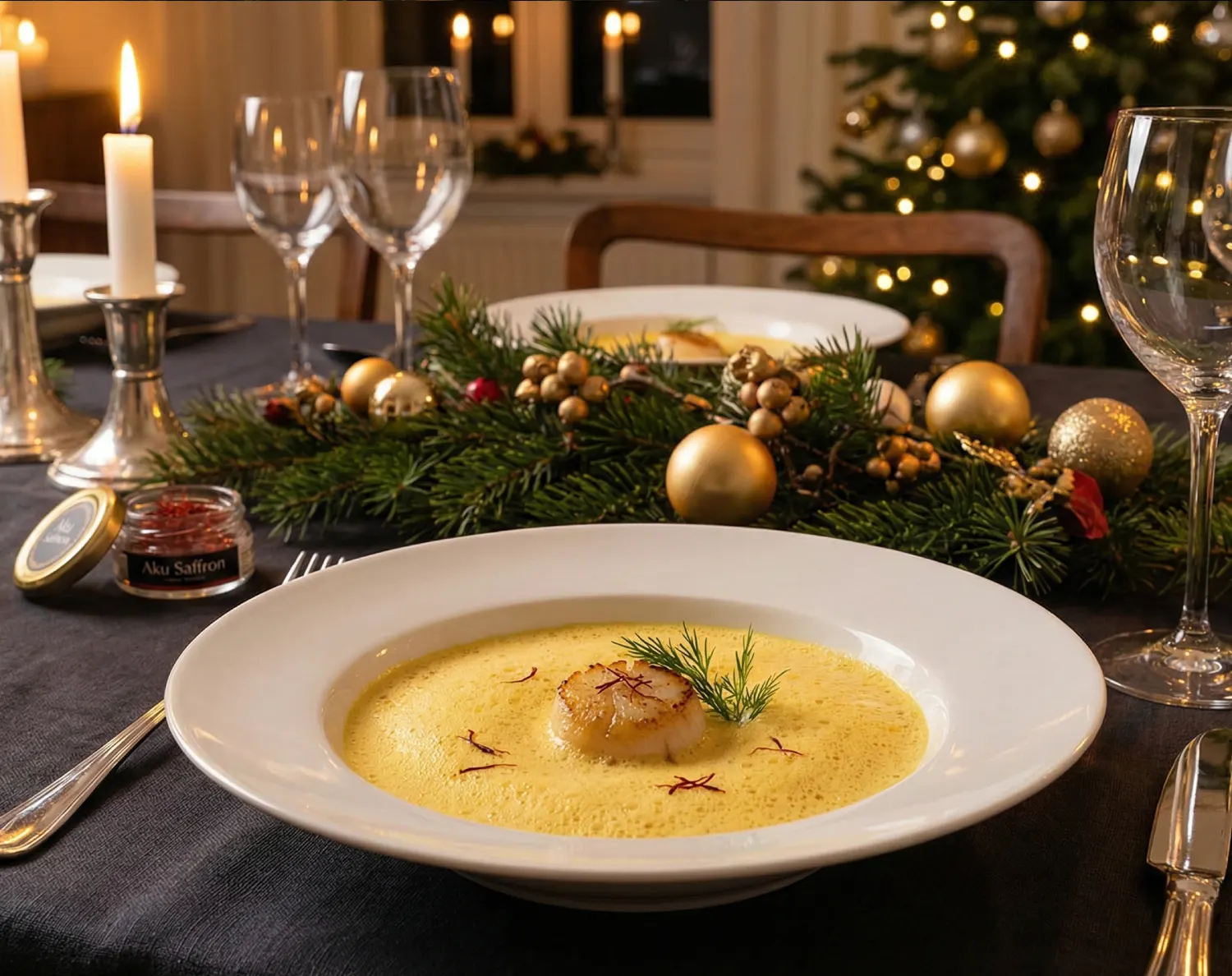You are currently viewing Veredle dein Weihnachtsmenü mit Aku Safran